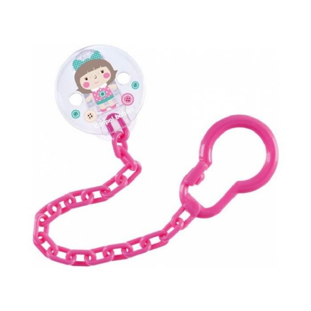CANPOL CHAIN FOR CHEAT TOYS - PINK
